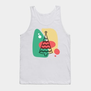 Abstract Tree Tank Top